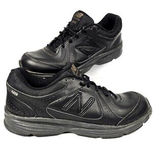 New Balance 411 Black Walking Athleisure Shoes Sneakers Women's Size 12 Narrow